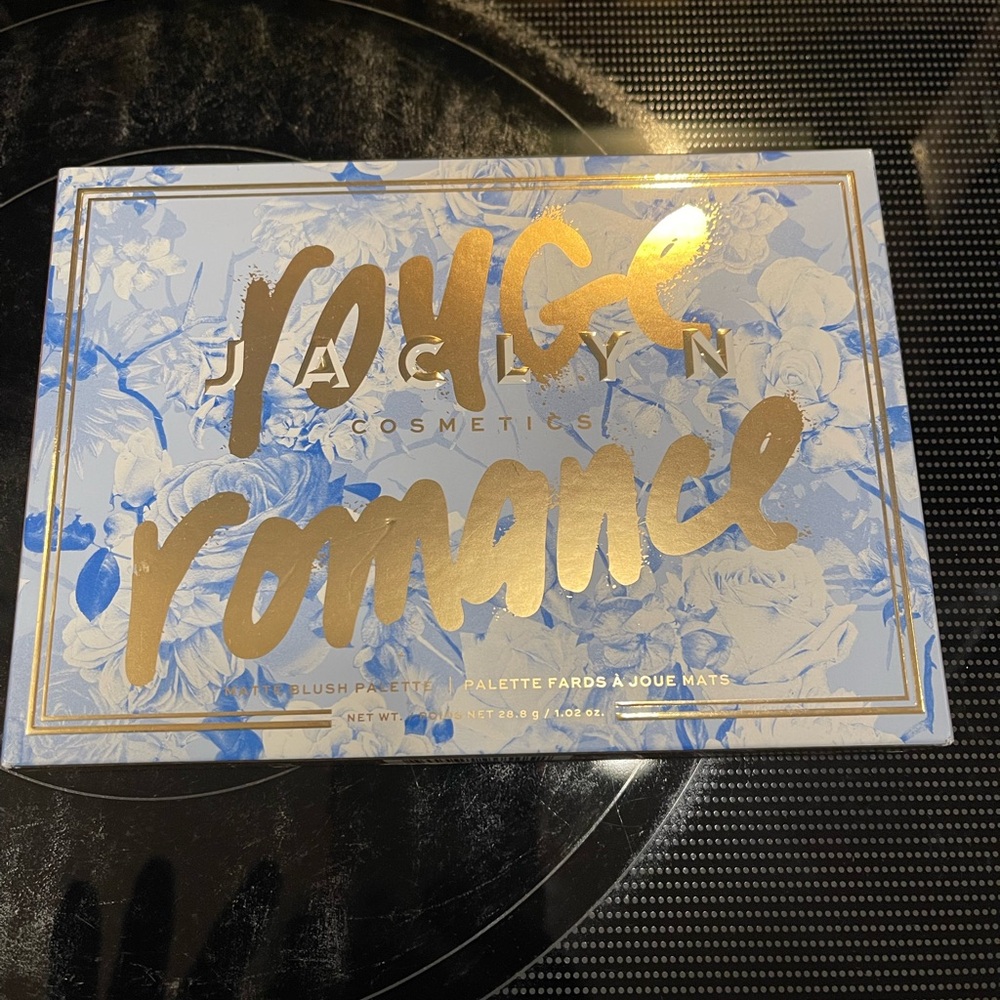 Jaclyn Cosmetics Rouge Romance Blush Palette - Gold and Blue